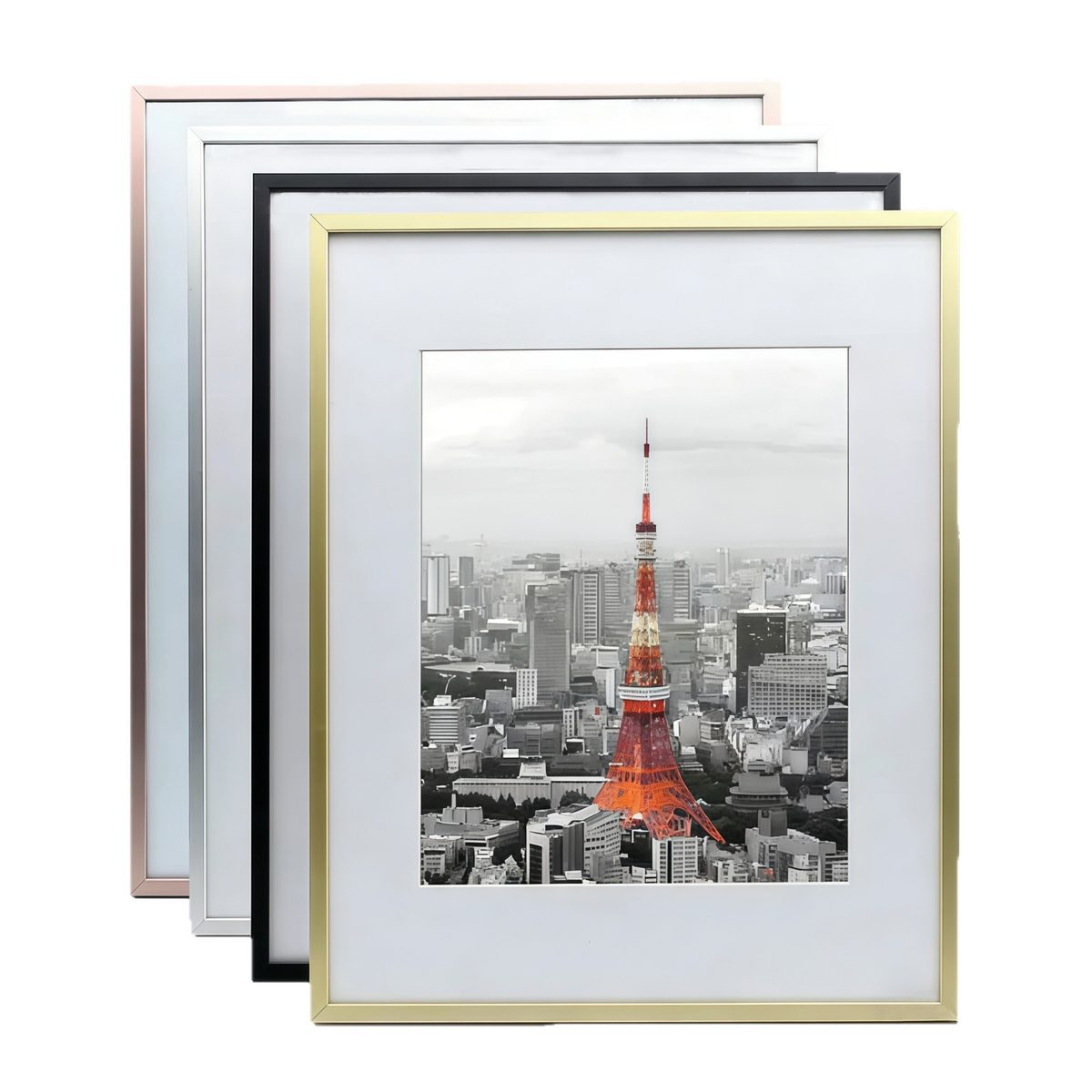 Aluminium Picture Frame Profiles | Anodized & Wood Grain Finish